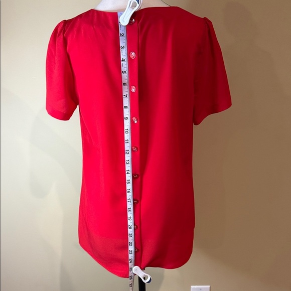 Red Women's Top - Picture 3 of 10